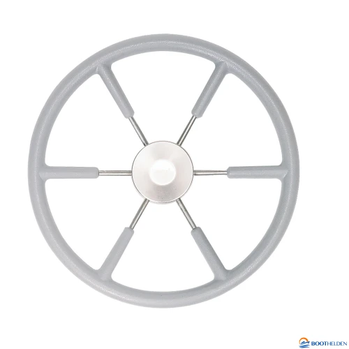VETUS stuurwiel (450 mm - 17") met PU-schuim laag grijs
