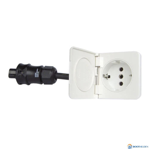 Vetus Quick Connect – Schuko stopcontact 16a wit