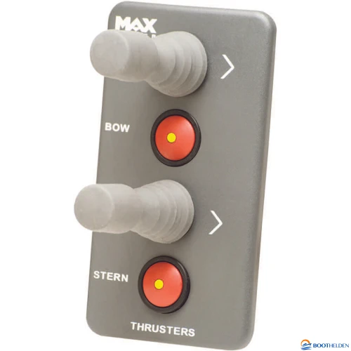 dubbele joystick bediening grijs max power