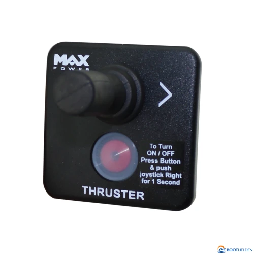 Bedieningspaneel boegschroef Joystick zwart | Max Power