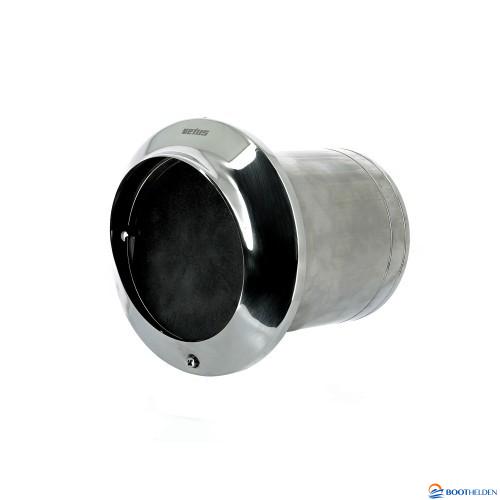 Uitlaat-spiegeldoorvoer met terugslagklep, RVS 127mm | Vetus TRC125SV