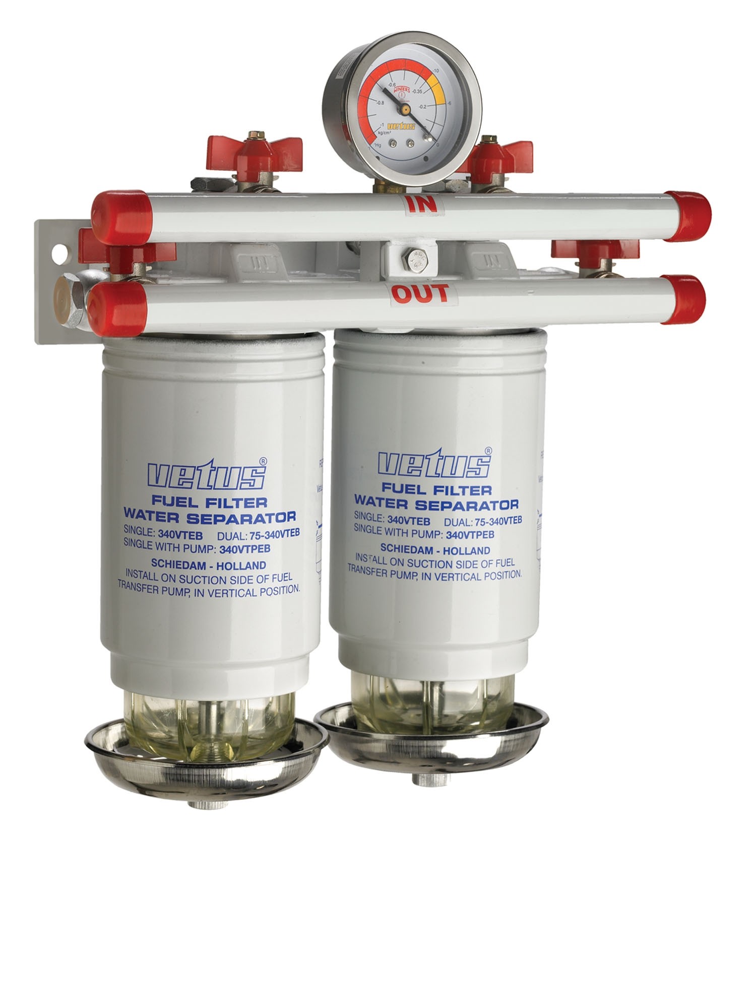 VETUS brandstoffilter / waterafscheider