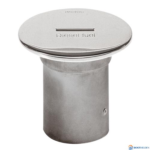 Roestvast stalen dekdop voor slang Ø 51 mm