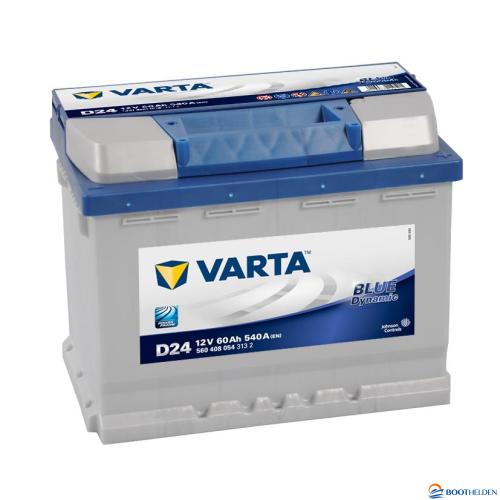 Boot accu 12V 60Ah VARTA blue Dynamic D24
