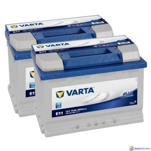 Boot accu 12V 74Ah | VARTA blue Dynamic E11