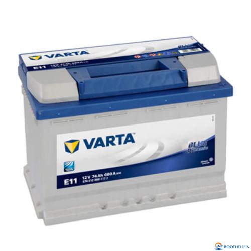 Boot accu 12V 74Ah VARTA blue Dynamic E11