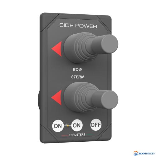 Dual Joystick Bedieningspaneel 12/24V Grijs | Side-Power 8940G