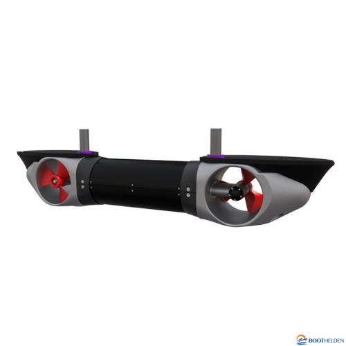 Dubbele externe boeg- hekschroef 180KG 24V