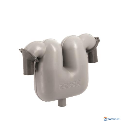 Gas/waterscheider, 75 mm slangaansluitingen, 50 mm afvoer | Vetus LGS7550