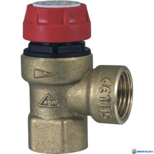 Overstortventiel boiler 4 Bar Isotemp