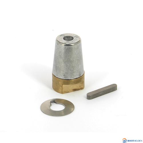 Set dopmoer met anode voor een as van 35 mm.