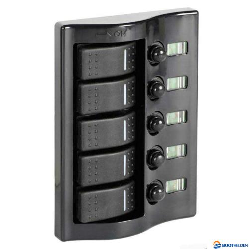 Schakelpaneel 5V verticaal Antraciet