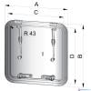 Vetus ALT2626SL Altus ventilatieluik model 1 260x260mm-3