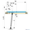 Vetus GASSP30 Gasdrukveer 135N RVS 220-305mm-3