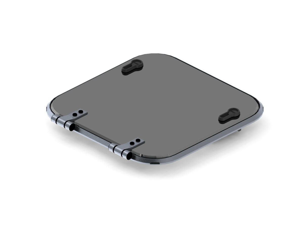 Vetus PLA23L Planus ventilatieluik 230x230mm-2