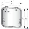 Vetus PLA50L Planus vluchtluik 471x471mm-3