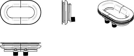 Vetus PM111 PM (A1) Patrijspoort wit 220x122mm-2