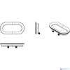 Vetus PM11FP PM (A1) Patrijspoort zwart vast 220x122mm-3