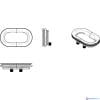 Vetus PM121P PM (A1) Patrijspoort zwart 270x148mm-2