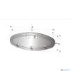 Vetus PX47FP PX (A3) Patrijspoort zwart vast 520x193mm-2