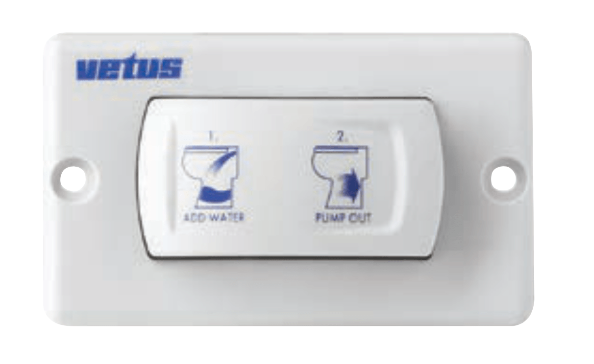Vetus SMTO2S12 Scheepstoilet staand klein 12 Volt schakelaar-7