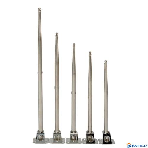 Vetus STANCH61 Conische scepter RVS twee gaten 610mm