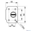 Vetus STANCHPS Scepterpot RVS schuin 6 graden Ø25mm-3