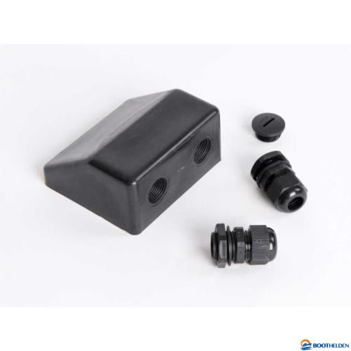 Victron Blue Solar Dakdoorvoer dubbel zwart t.b.v. zonnepaneel