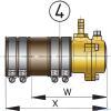 25mm zwevend binnenlager