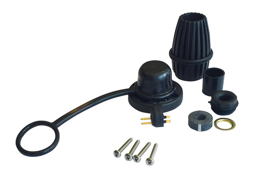 Waterdichte stekkerdoos 2 polig | Vetus WDC2P