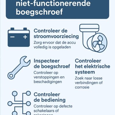 oplossing niet fucntionerende boegschroef